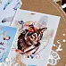Тканевая карточка "Этника. Твоя вселенная. Волк" (ScrapMania)