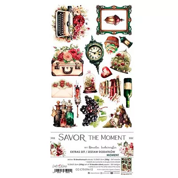 Набор бумаги 30х15 см "Savor the moment. Moment", 18 листов (CraftO'clock)