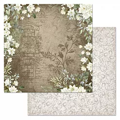 Набор бумаги 30,5х30,5 см "Улочки счастья", 12 листов (ScrapMania)