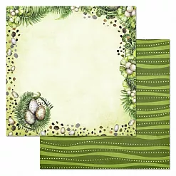 Набор бумаги 30,5х30,5 см "Эра динозавров", 12 листов (ScrapMania)
