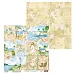 Бумага 30х30 см "Теплый бриз. Карточки" (Scrapodelie) Бумага 30х30 см "Теплый бриз. Карточки" (Scrapodelie)