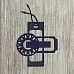 Нож "Хлопковые истории 9", 5,5х8 см (ArtScrap)