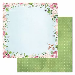Набор бумаги 30,5х30,5 см "Пробуждение природы", 12 листов (ScrapMania)