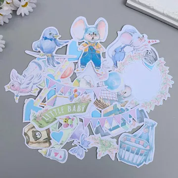 Набор вырубок "My little mousy boy" (Фабрика Декору)