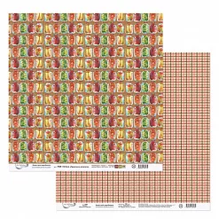 Набор бумаги 30х30 см "Приятного аппетита", 9 листов (Mr.Painter) Набор бумаги 30х30 см "Приятного аппетита", 9 листов (Mr.Painter)