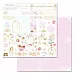 Бумага "Клубничное детство. Теги и картинки" (ScrapMania)