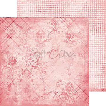 Бумага "Pink Mood 06" (CraftO'clock)