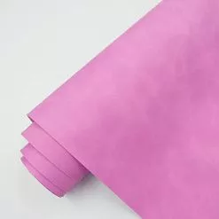 Отрез экокожи 30х69 см "Soft touch. Мраморный фуксия" (Pty Китай)