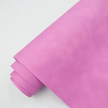 Отрез экокожи 30х69 см "Soft touch. Мраморный фуксия" (Pty Китай)