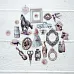 Набор высечек из ткани "Дикий запад", 24 шт (RozeFlowers)