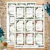 Скрап-карта А4 "Календарь 2022. Новогодние традиции" (ScrapMania)