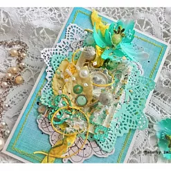 Бумага "Магия бирюзы. Бирюзовый всплеск" (КреативАрт)