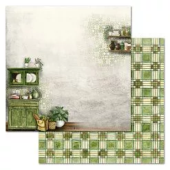 Набор бумаги 30,5х30,5 см "Рецепты старого буфета", 12 листов (ScrapMania)