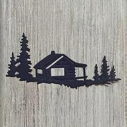 Нож "Домик в лесу", 5х9,5 см (ArtScrap)