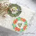 Нож "Французская любовь. Венок с сердцем", 9,1х9,1см (ScrapMania)