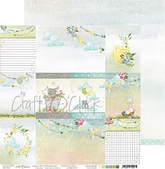 Бумага "Paws of happiness. Карточки" (CraftO'clock)