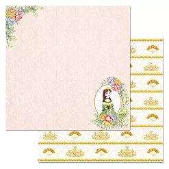 Бумага "Принцесса на горошине. Зеркало" (ScrapMania)