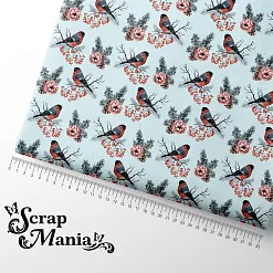Отрез ткани 75х50 см "Новогоднее счастье" (ScrapMania)