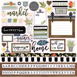 Наклейки 30х30 см "Welcome home" (Carta Bella)