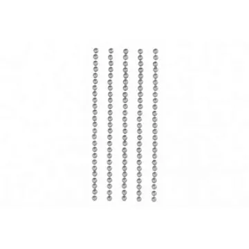 Набор жемчужин "Серебряные", 4 мм (ScrapBerry's)