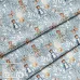 Отрез ткани 79х50 см "Мишки с лампой" (Cotton)