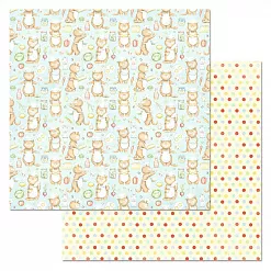 Набор бумаги 30,5х30,5 см "Усатый поваренок", 12 листов (ScrapMania) Набор бумаги 30,5х30,5 см "Усатый поваренок", 12 листов (ScrapMania)