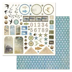 Бумага "Родная. Детали" (ScrapMania)