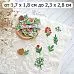 Нож "Полянка. Веточки и ягодки", 2,3х2,8 см (ScrapMania)