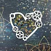 Шейкер "Сердечко с шестеренками. Большой", 9х9,6 см (CraftStory) Шейкер "Сердечко с шестеренками. Большой", 9х9,6 см (CraftStory)