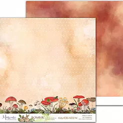 Набор бумаги 20х20 см "Домик лесника. Базовый", 6 листов (Muscari)