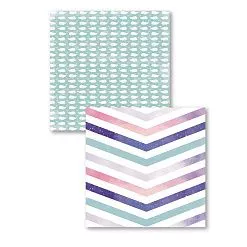 Набор бумаги 20х20 см "Космос внутри", 8 листов (Polkadot)