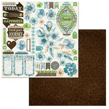 Бумага "Penelope. Abbey" (BoBunny)