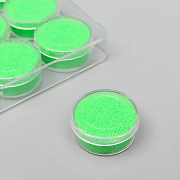 Микробисер "Неоновый. Ярко-зеленый" (АртУзор)