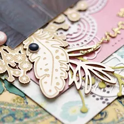 Набор украшений из чипборда "Розмарин прорезной" (Fluffy Daffy)