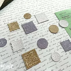 Нож "Изразцы", 3х3 см (AgiArt)