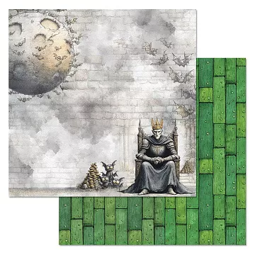 Бумага "Лукоморье. Сила Кощеева" (ScrapMania)