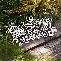 Чипборд "Подарки", 10,9х5,9 см (LeoMammy) Чипборд "Подарки", 10,9х5,9 см (LeoMammy)