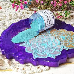 Пудра для эмбоссинга глянцевая "Голубая", 10 гр (Творческие сказки)