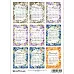 Скрап-карта А4 "Календарь 2026. Времена года" (ScrapMania)