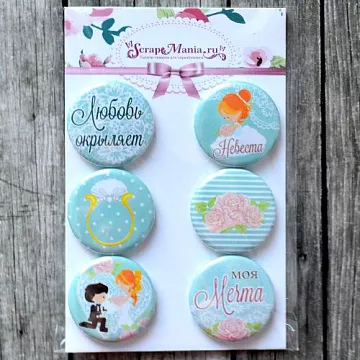 Набор фишек "Теперь семья. Моя мечта" (ScrapMania)