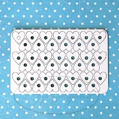 Набор украшений из чипборда "Сердечки" (Рукоделушка)