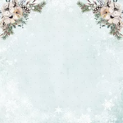 Бумага "Этника новогодняя. Метель" (ScrapMania)