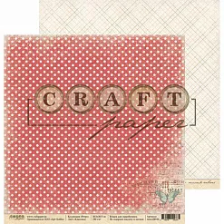 Набор бумаги 30х30 см "Ретро", 14 листов (CraftPaper)