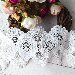 Кружево "Царская скатерть", ширина 9 см, длина 1 м (Китай)