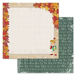 Набор бумаги 30,5х30,5 см "Буратино", 6 листов (ScrapMania)
