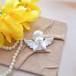 Акриловое украшение "Влюбленный ангел", 3,5х5,5 см (СкрапФлор)