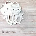 Чипборд "Снеговички. Шейкер. Пингвин маленький" (ScrapMania)