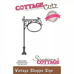 Форма для вырубки "Столб с вывеской" (CottCutz)