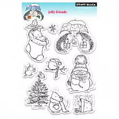 Набор штампов "Подарок другу" (Penny Black)