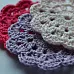 Набор вязаных украшений "Цветы ажурные" (ScrapMania)